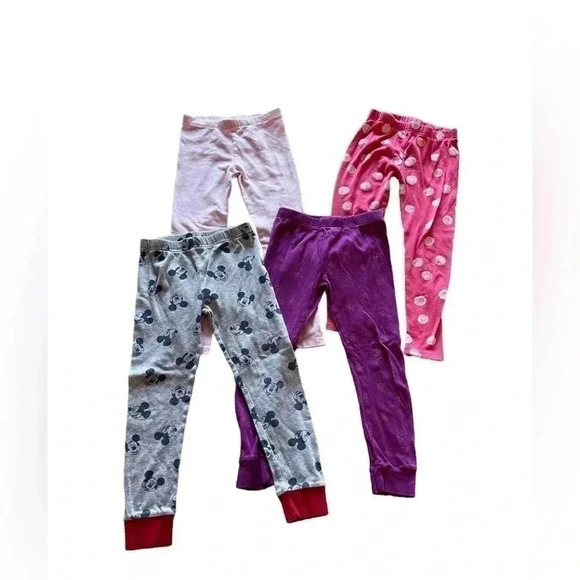 Disney Girl Princess Long Sleeves Tops and Bottoms Pajama Pants Bundle 5T #1200 - Picture 8 of 9